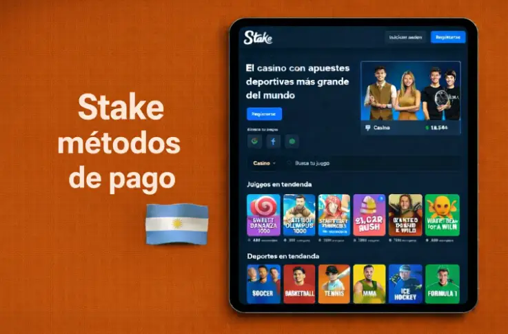 Métodos para depositar y retirar en Stake